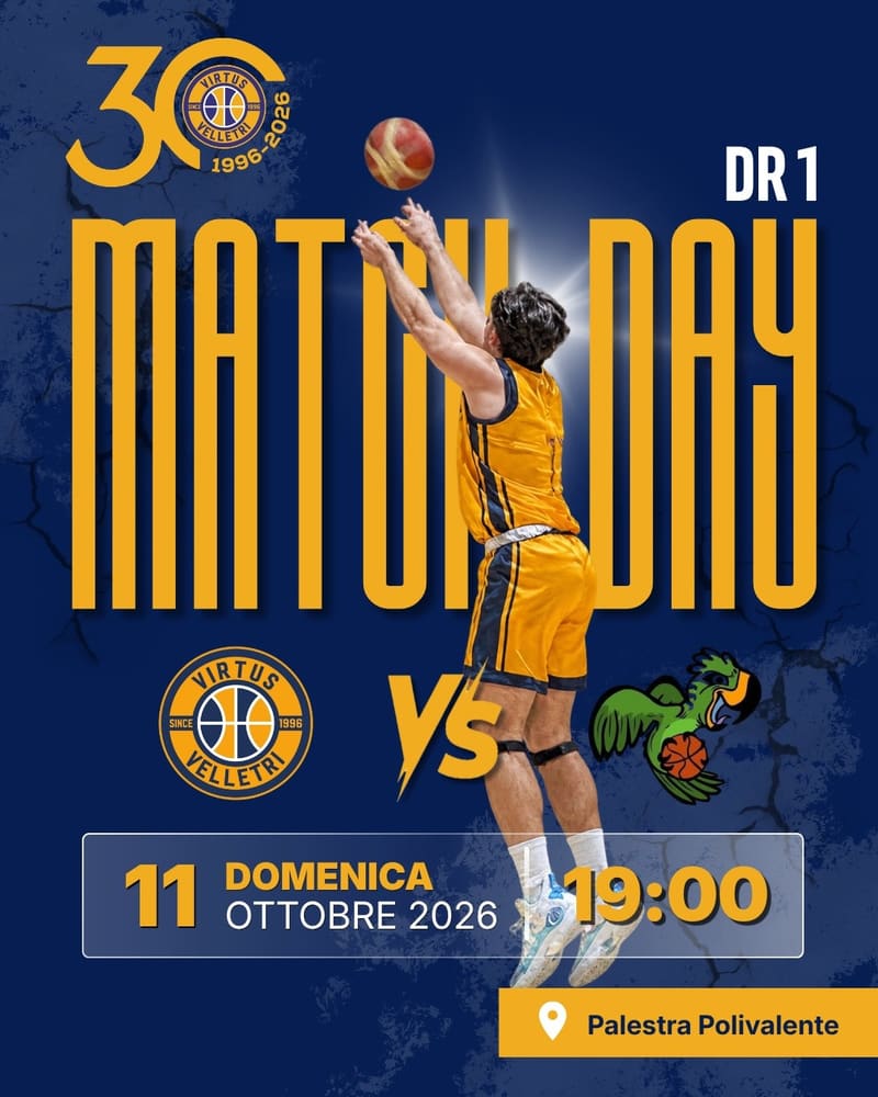 🏀 Domenica 11 Ottobre: Vi aspettiamo tutti alla Palestra Polivalente! 💛💙 Unisciti a noi per sostenere la squadra 🎉 Non mancare! 🔥 🆚 Ca